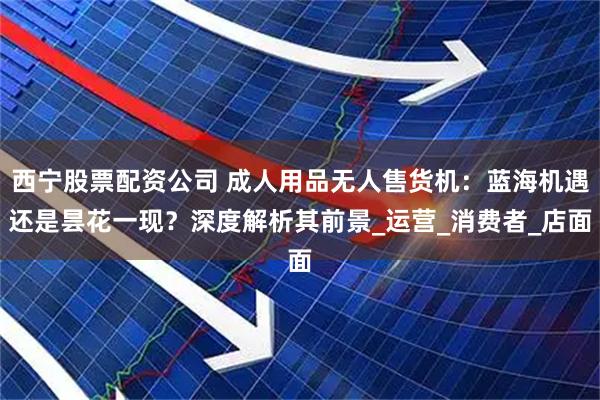 西宁股票配资公司 成人用品无人售货机：蓝海机遇还是昙花一现？深度解析其前景_运营_消费者_店面